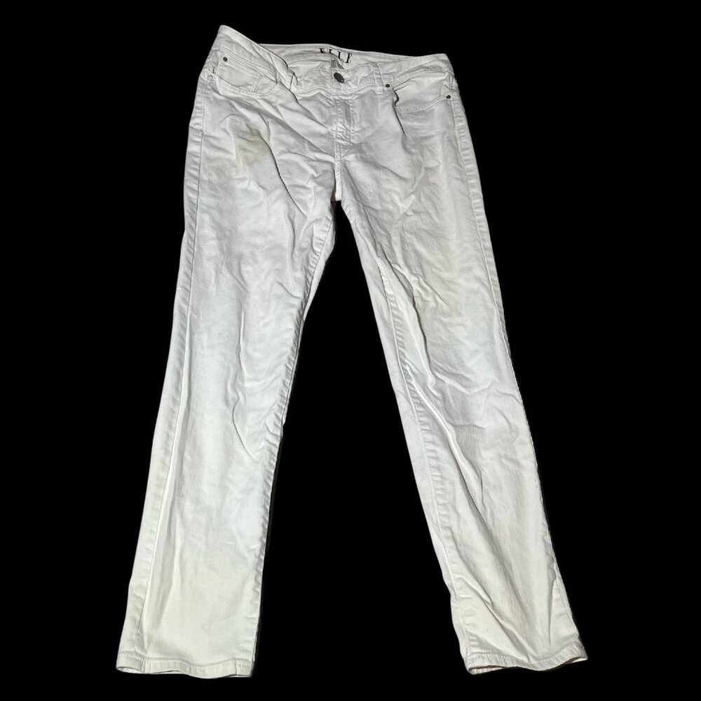 White ELLE Skinny Jeans Size 8